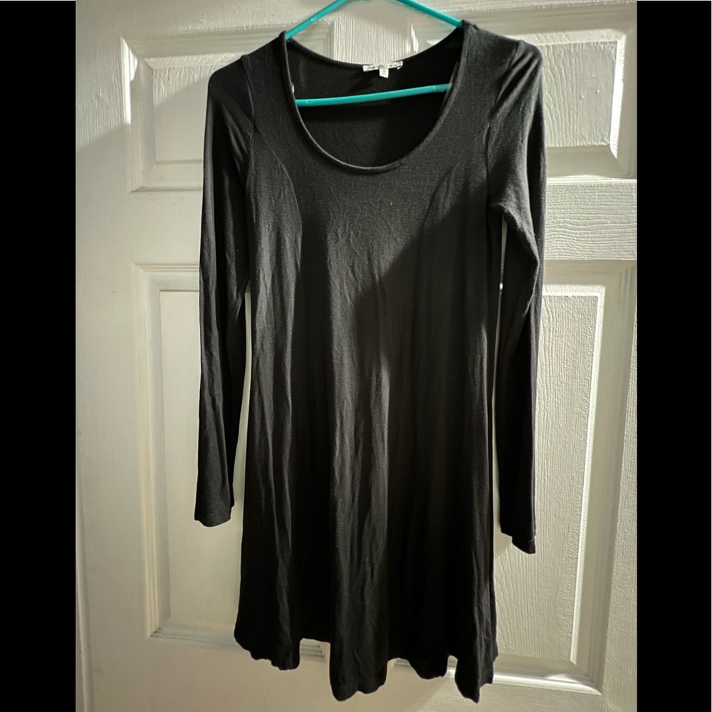 Black long sleeve dress